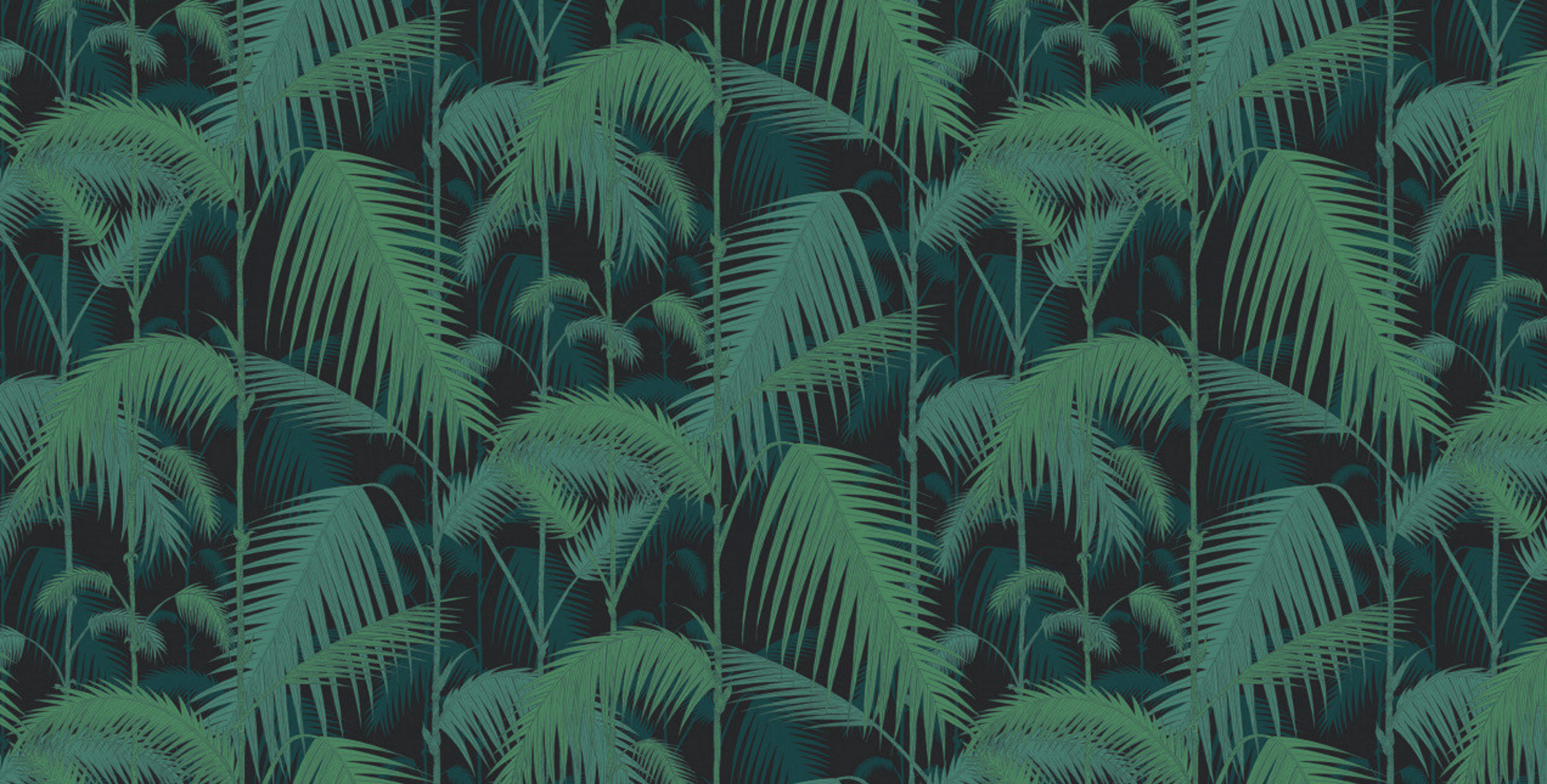 Buy Eternal Jungle Haven: Evergreen Wallpaper Mural | Morphico
