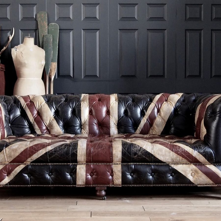 Union Jack -Timothy Oulton Chesterfield Sofa